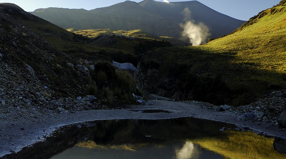 Cierre de sectores del Parque Nacional Natural Puracé por Alerta Naranja del Volcán Puracé